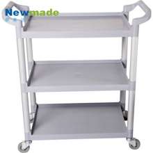 Three-tier service tool dining car hotel service cart small multi-purpose three-tier dining car factory direct sales