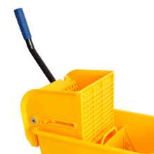 New Meida single bucket water squeezing truck 20L portable hand-pressing dehydration mop bucket consumer and commercial mop squeeze bucket