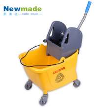 Side pressure water squeezing truck 24L hotel mall cleaning truck Single bucket sanitation cleaning truck