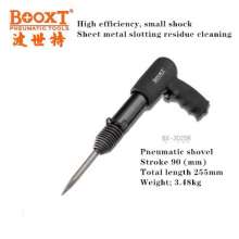 Taiwan BOOXT direct sales BX-3025R to remove cement tiles and welding slag with iron handle gun air shovel. Powerful impact shovel. Air shovel