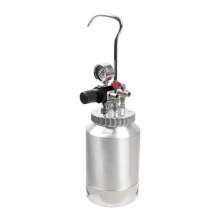 All-aluminum pressure tank with a capacity of 2 liters. BOOXT manufacturer’s genuine AT-2E pneumatic pressure tank, paint spray tank, mixing tank