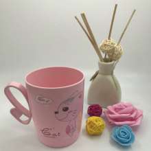 Fashion cartoon creative colorful wash cups home men and women couples toothbrushing cups home travel wash toothbrushing cups
