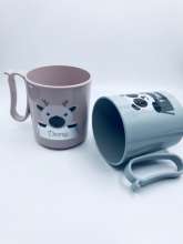 Fashion creative mouthwash cup tooth cup couple wash cup plastic mouth cup household fashion thick plastic toothbrush cup