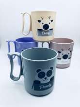 Fashion creative mouthwash cup tooth cup couple wash cup plastic mouth cup household fashion thick plastic toothbrush cup
