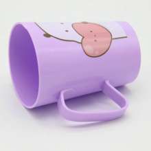 Factory wholesale fashion white cute mouthwash cups home men and women brushing cups home travel wash and brushing cups