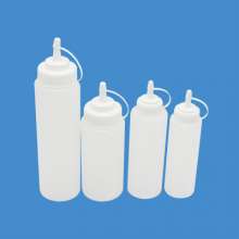 Manufacturers supply high-quality plastic leak-proof salad squeeze bottle / seasoning bottle squeeze sauce bottle / sauce cream jam bottle