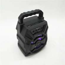 RS-312 flashing light wireless bluetooth speaker mini card subwoofer external single special price explosion model 3 inch bluetooth speaker