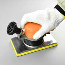 Taiwan BOOXT pneumatic tool manufacturer AT-7019B woodworking auto repair pneumatic square sandpaper 100*180. Sanding machine. Sanding machine.
