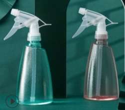 Disinfection small watering can 500ml spray bottle hand-pinch small watering can Household gardening air pressure small watering can