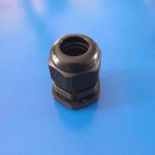 Cable waterproof connector PG16 nylon environmental protection cable waterproof connector M22 cable fixing head is large and favorably