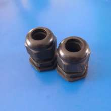Cable waterproof connector PG16 nylon environmental protection cable waterproof connector M22 cable fixing head is large and favorably