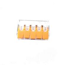 PCT-413 quick connect terminal block transparent terminal block wire connector parallel terminal