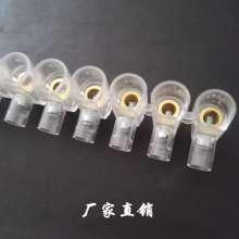 B25 flame-retardant terminal block, transparent terminal block, copper terminal block, large quantity and excellent price