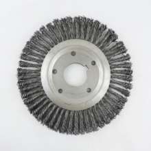 Xinda Factory Direct Sales Kink Brush Wire Wheel Twisted Flat Wire Brush Ship Rust Remover Polishing Wheel Brush