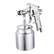 F-75 paint spray gun f75 pneumatic up and down pot spray can furniture car paint glue high atomization spray gun