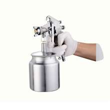 F-75 paint spray gun f75 pneumatic up and down pot spray can furniture car paint glue high atomization spray gun