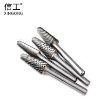 Carbide Rotary File Tungsten Steel Grinding Head Tungsten Steel Milling Cutter Metal Engraving and Polishing L-shaped Tungsten Steel Rotary File