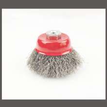 Bowl brush 304/201 stainless steel wire polishing and rust removal steel wire wheel Stainless steel wire Luo bowl brush