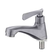 304 stainless steel 98 single cold basin faucet bathroom cabinet washbasin ceramic basin single cold faucet