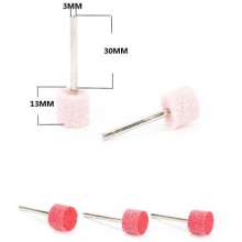 Fiber grinding head nylon polishing grinding head metal stainless steel imported fiber grinding head