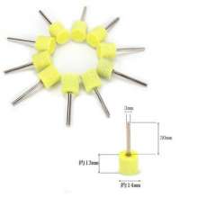 Fiber grinding head nylon polishing grinding head metal stainless steel imported fiber grinding head