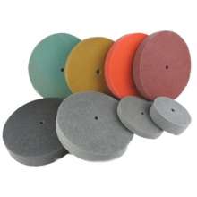 150*50 nylon fiber polishing wheel stainless steel wire drawing wheel grinding disc grinding wheel non-woven grinding wheel