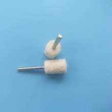 Factory direct supply high-quality wool grinding head with handle 3MM cylindrical head bullet head polishing polishing mirror polishing