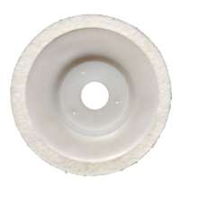 4 inch angular wool round felt polishing wheel for angle grinder fine wool mirror polished 100*8*16mm