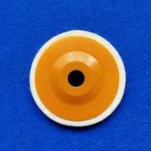 Factory direct sale high quality fine wool wheel angle grinder polishing sheet mirror polishing felt polishing wheel orange cover 98mm