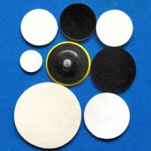 Boutique] Flocking self-adhesive polishing fine wool wheel stainless steel glass stone fiber polishing thickness 9mm