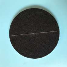 165mm diameter wool wheel, self-adhesive Velcro polishing wheel, coarse wool felt wheel, ceramic tile and stone polishing