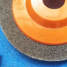 Plastic Cover Fiber Nylon Polishing Wheel Grinding Sheet Stainless Steel Marble Metal Polishing 115*22*11MM