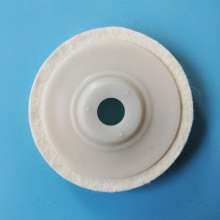 Wool polishing wheel, felt wheel, stainless steel, porcelain, wood, marble, polishing and polishing 100*16*12mm