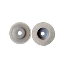 Quality felt wheel wool polishing wheel high quality fine wool stainless steel glass aluminum polishing 100*16*8/10