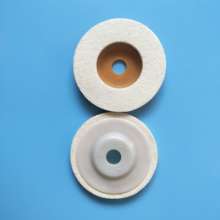 Quality felt wheel wool polishing wheel high quality fine wool stainless steel glass aluminum polishing 100*16*8/10