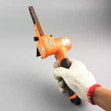 Taiwan BOOXT direct sales AT-7009A industrial-grade hand-held pneumatic belt sander, small 10*330 powerful import. Pneumatic polishing machine. Belt machine