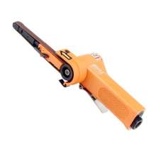 Taiwan BOOXT direct sales AT-7009 handheld small 10*330mm pneumatic belt sander. Industrial-grade pneumatic belt sander. polisher