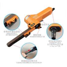 Taiwan BOOXT direct sales AT-7009 handheld small 10*330mm pneumatic belt sander. Industrial-grade pneumatic belt sander. polisher