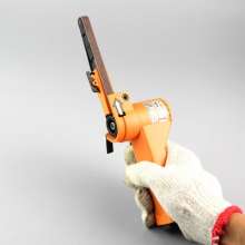 Taiwan BOOXT direct sales AT-7009 handheld small 10*330mm pneumatic belt sander. Industrial-grade pneumatic belt sander. polisher