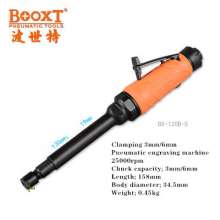 Taiwan BOOXT direct sales BX-120B-5 industrial lengthened pneumatic grinder. Wind mill. Lengthen the straight grinder. M6 engraving machine. polisher