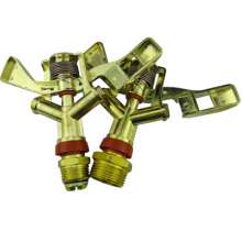 4 points zinc alloy rocker arm sprinkler 360-degree rotating lawn sprinkler garden sprinkler irrigation sprinkler sprinkler