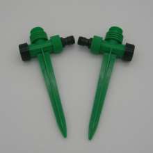 4 points lawn plastic ground plug garden grass watering ground plug can be connected in series fixed pole sprinkler pin