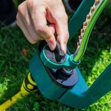 15-hole automatic swing type rotating sprinkler nozzle, garden lawn bridge maintenance roof cooling nozzle