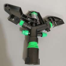 1 inch inner wire DN25 plastic rocker arm four nozzle sprinkler plastic non-adjustable rotating sprinkler agricultural garden irrigation