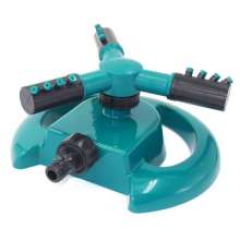 360 degree automatic garden watering garden forest irrigation automatic rotating sprinkler, lawn watering trigeminal sprinkler
