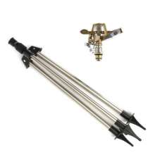 Stainless steel triangle bracket zinc alloy rocker sprinkler lawn agricultural irrigation sprinkler bridge maintenance sprinkler