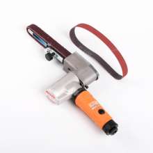 20*520 pneumatic sanding belt machine BOOXT source direct supply BX-40323 portable abrasive cloth ring belt sanding machine. Sanding belt machine. Sanding tools