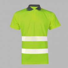 Anming reflective material reflective T-shirt safety reflective vest bird's eye cloth reflective clothing breathable bright reflective vest