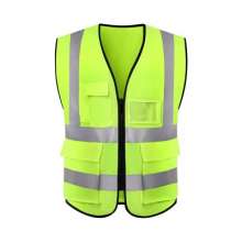 Multi-pocket car annual review dedicated high-bright dovetail multi-pocket reflective vest reflective vest reflective vest riding protection
