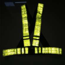 Lattice belt safety reflective protection reflective vest reflective vest reflective clothing children adult reflective clothing